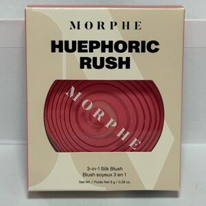 Morphe Pleasured Huephoric Rush Cream Blush 3 in 1 Silk Blush NWT